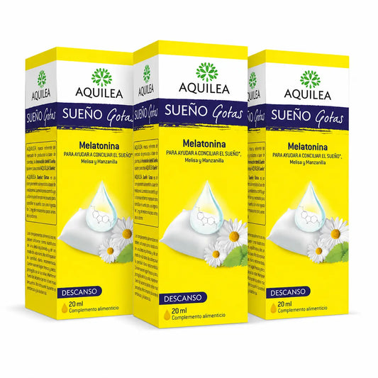 Aquilea Sueño Gouttes, 20 ml, lot de 3