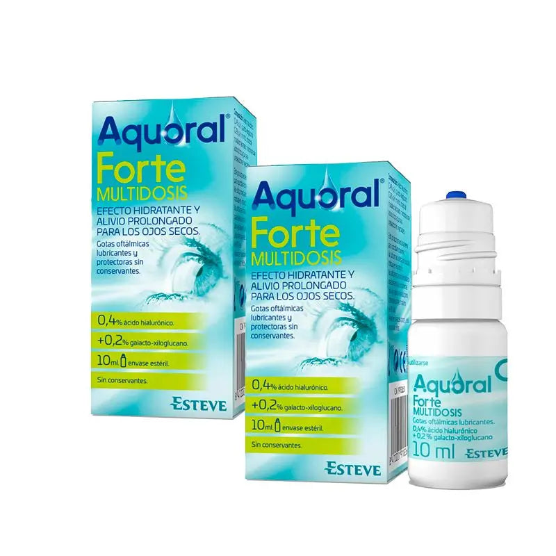 Aquoral Pack Forte Multidose, 2 x 10 Ml