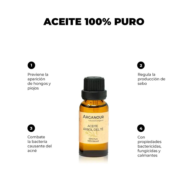 Huile essentielle d'Arganour Huile d'arbre à thé, 20 Ml