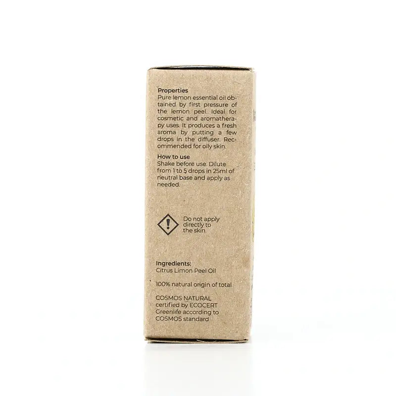 Huile Essentielle d'Arganour Huile Essentielle de Citron, 15 Ml