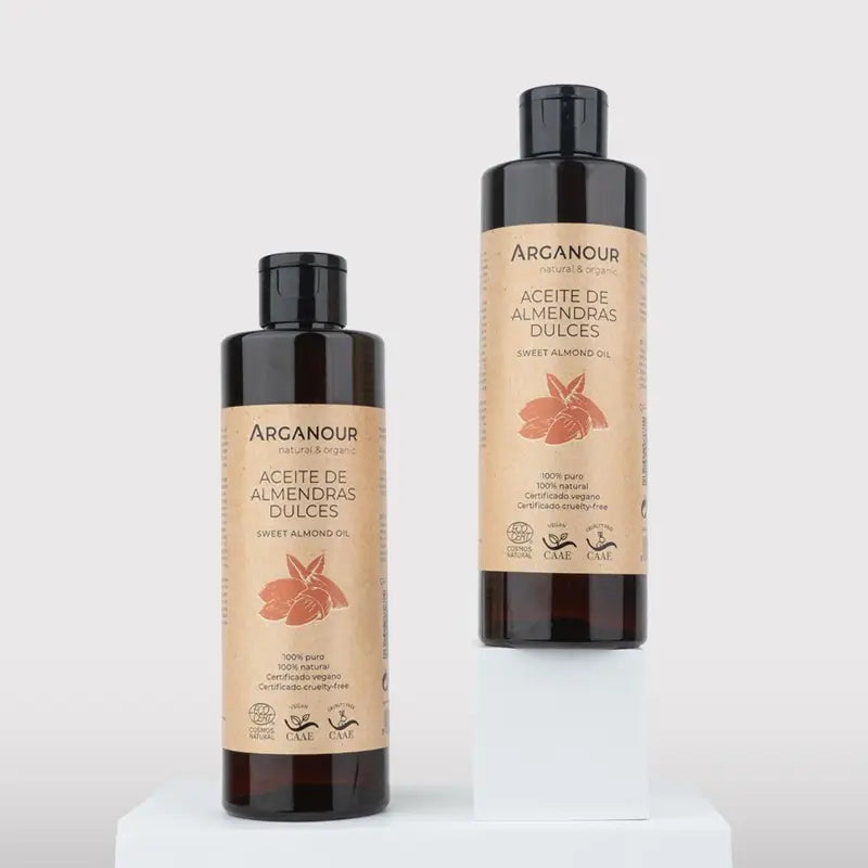 Huile Végétale d'Arganour Huile d'Amande Douce, 250 Ml