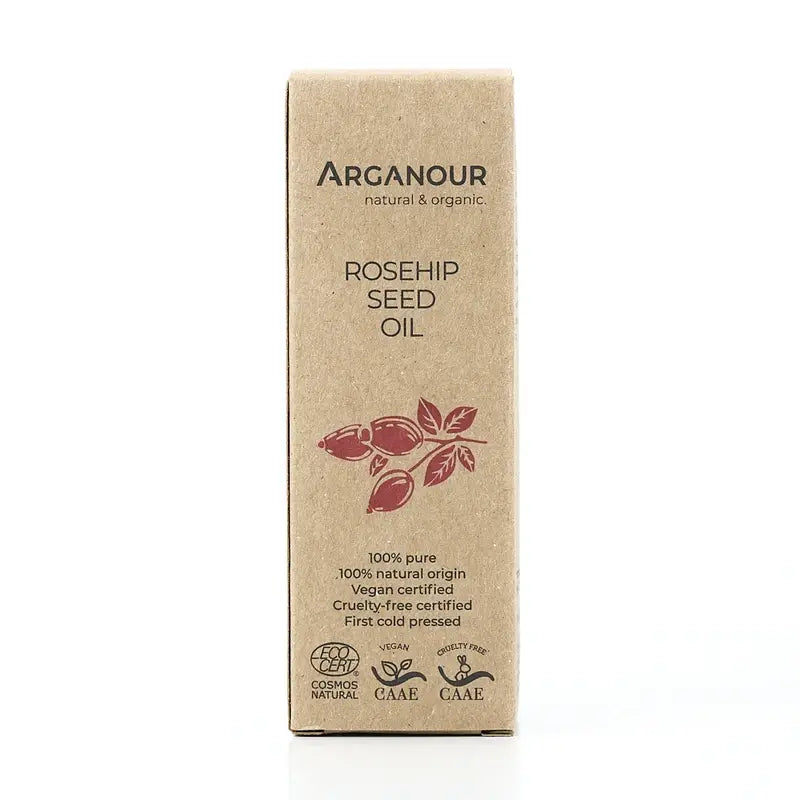 Arganour Huile Végétale Huile de Graines de Rose Musquée, 50 Ml