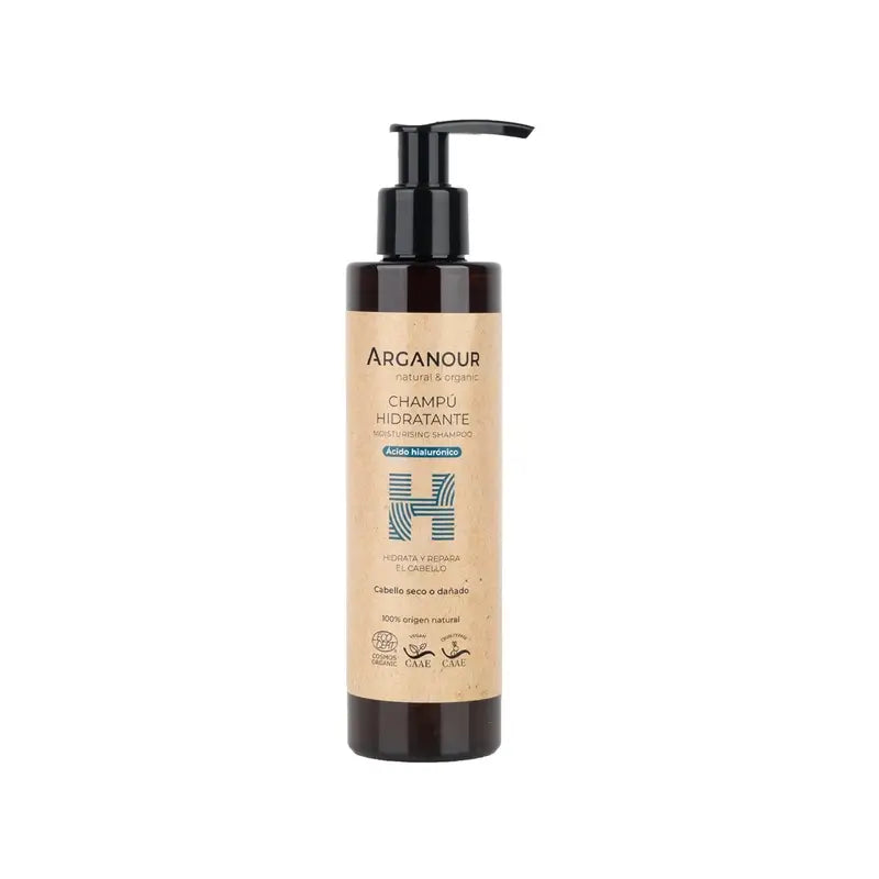 Arganour Capillary Moisturising Sulfate-Free Shampoo, 200 Ml
