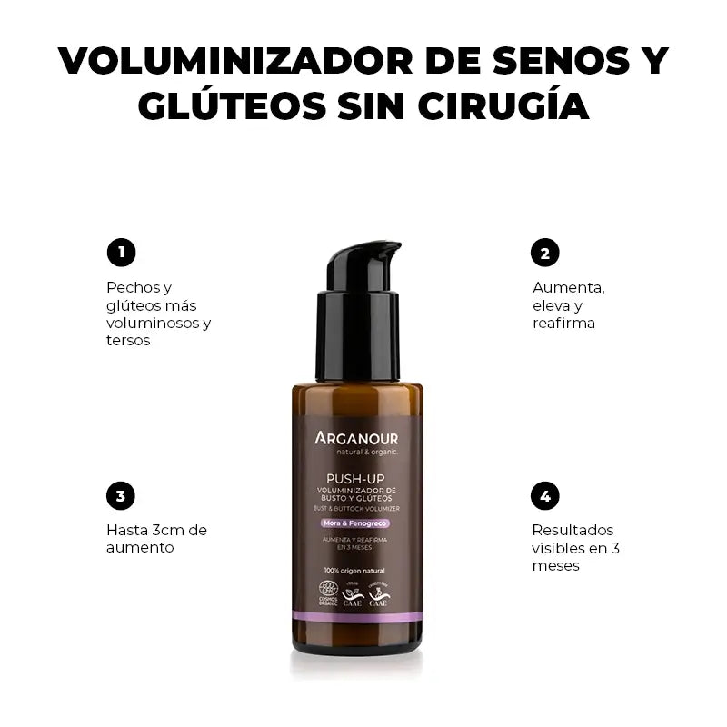 Arganour Body Push Up Bust & Buttock Volumizer, 100 Ml