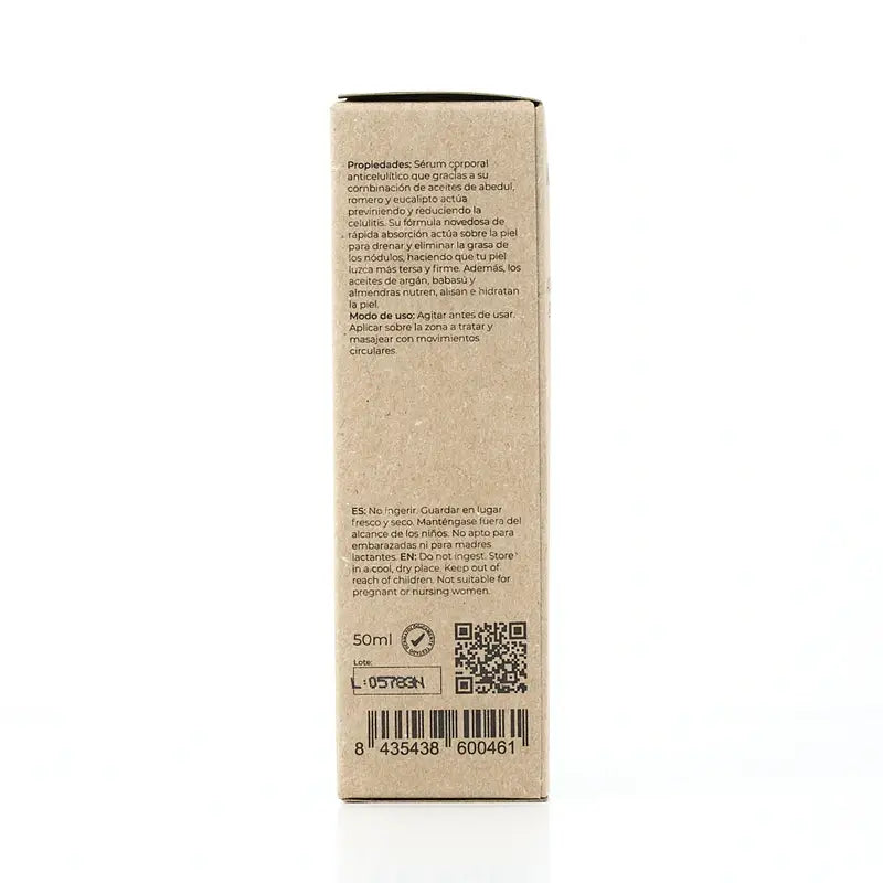 Arganour Sérum Corporel Traitement Anti-Cellulite au Bouleau, 50 Ml