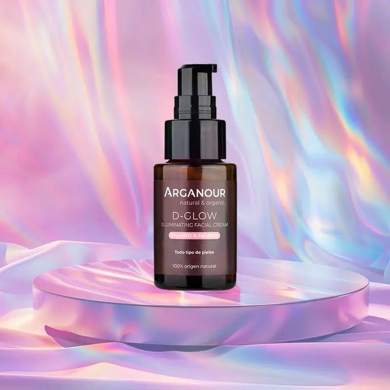 Arganour D-Glow - Crème illuminatrice pour le visage, 30 Ml