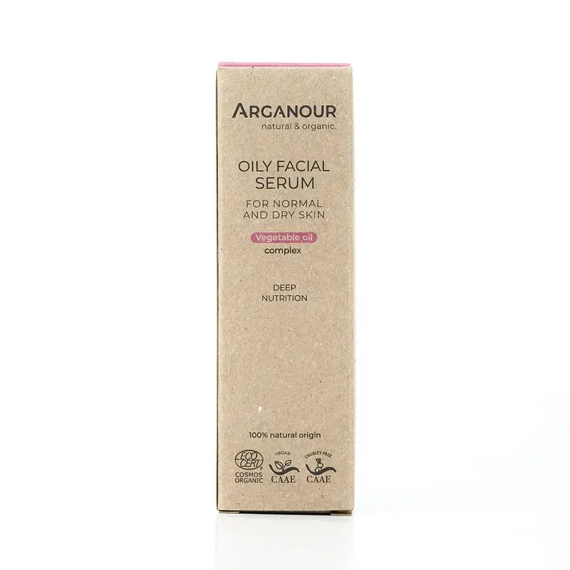 Arganour Facial Sérum nourrissant pour le visage Peau sèche/normale, 50 Ml