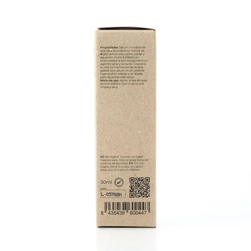 Arganour Facial Sérum nourrissant pour le visage Peau sèche/normale, 50 Ml