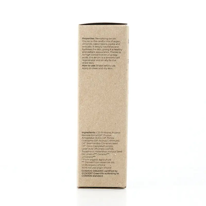 Arganour Facial Sérum nourrissant pour le visage Peau sèche/normale, 50 Ml