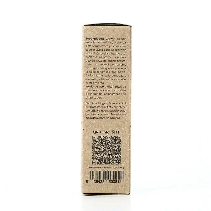 Arganour Sérum de Croissance pour le Visage Croissance des Cils, 5 Ml