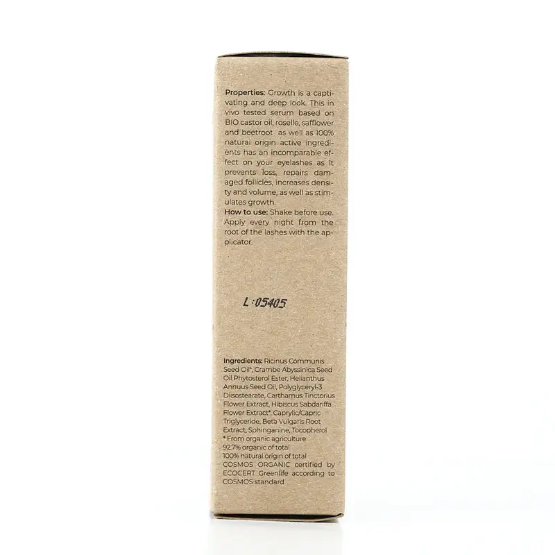 Arganour Sérum de Croissance pour le Visage Croissance des Cils, 5 Ml