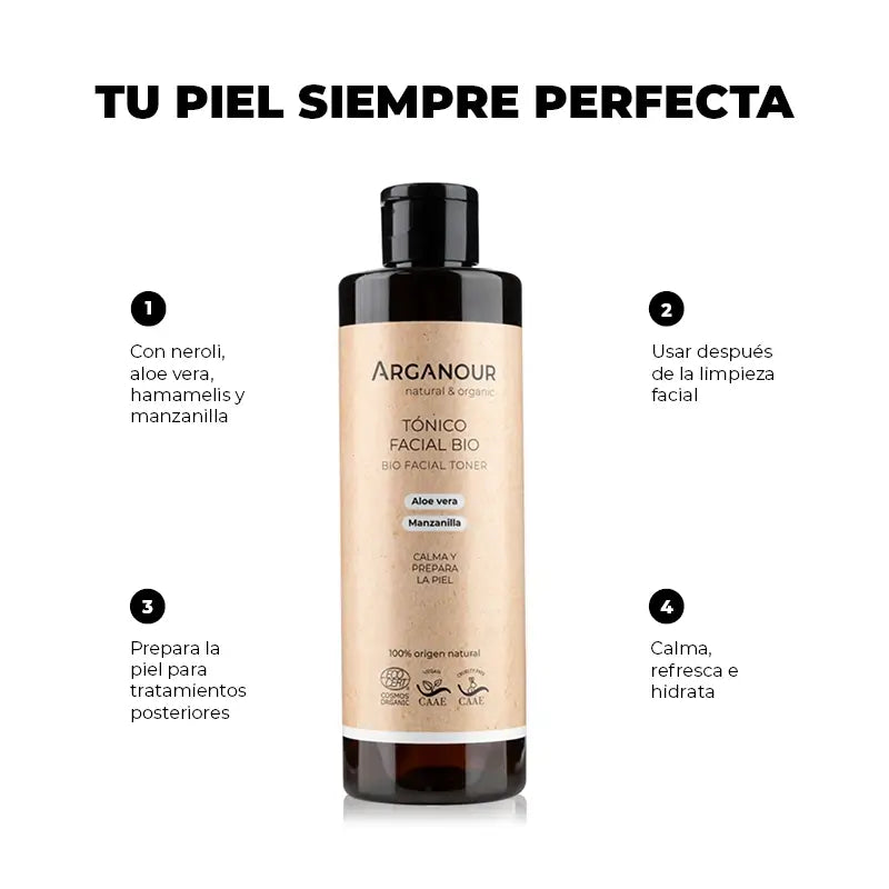 Tonique visage Arganour, 250 Ml