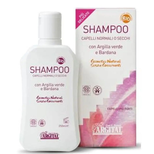 Argital Clay Shampoo Juniper & Burdock Dry Hair 250Ml