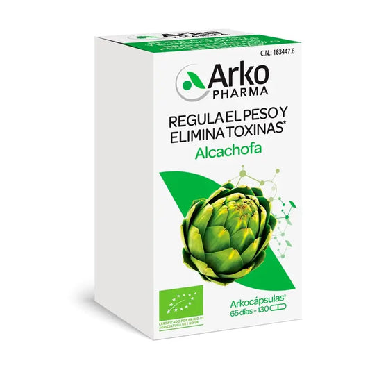 Arkopharma Arkocápsulas Artichoke Bio, 130 Capsules