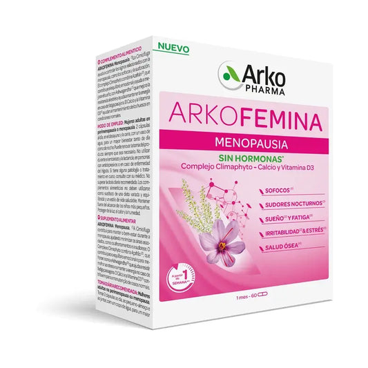 Arkopharma Arkofémina Menopause, 60 capsules