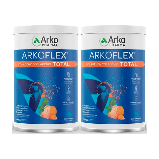 Arkopharma Arkoflex Collagen Total Orange Flavour, 2X390g