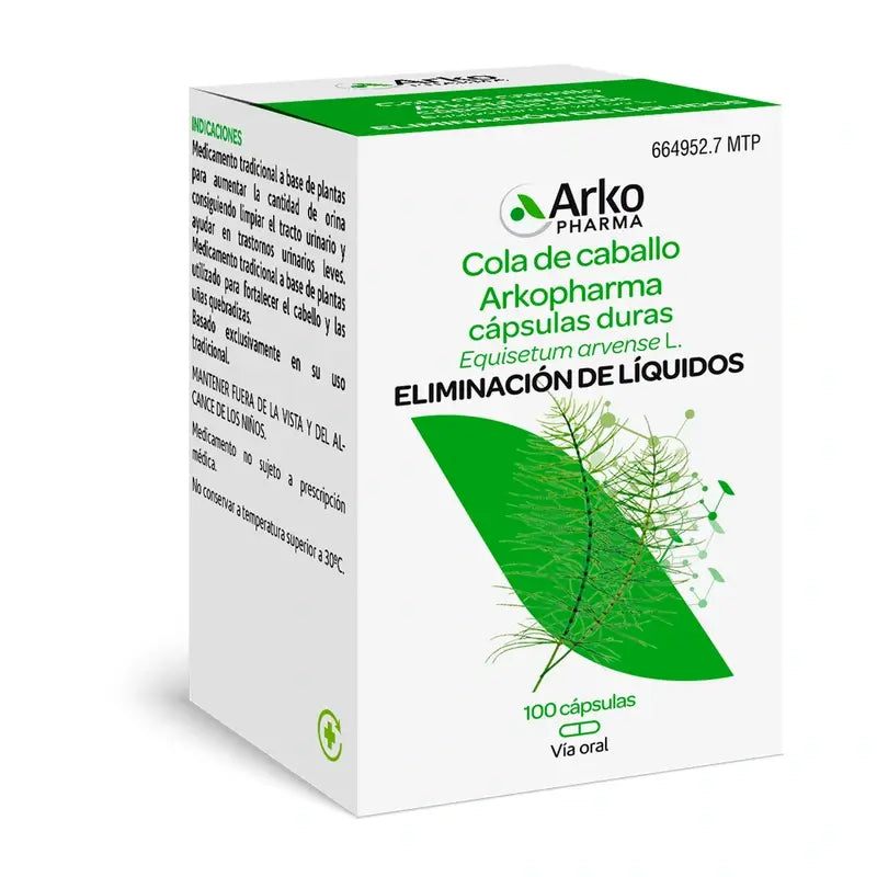Arkocápsulas Horsetail 100 Capsules Arkopharma