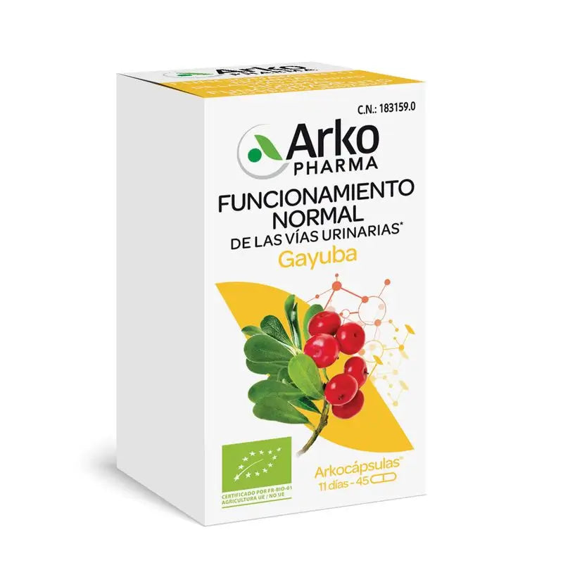 Arkocápsulas Bearberry Bio 48 Capsules Arkopharma
