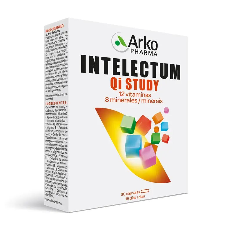 Arkopharma Intelectum Study 30 Capsules