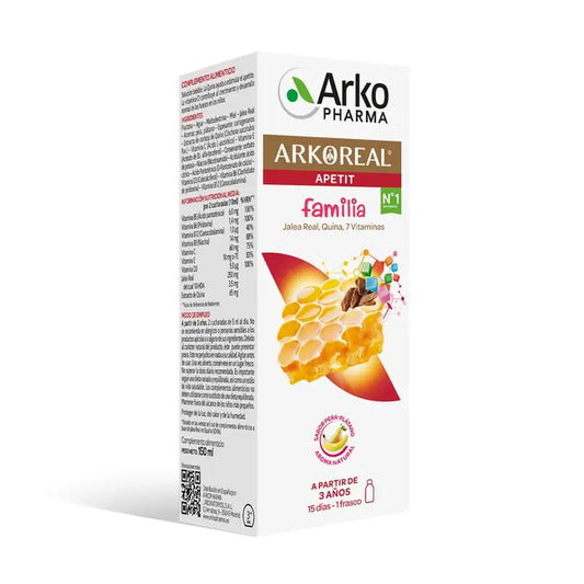 Arkopharma Arkoreal Royal Jelly Apetit Junior Syrup, 150 ml