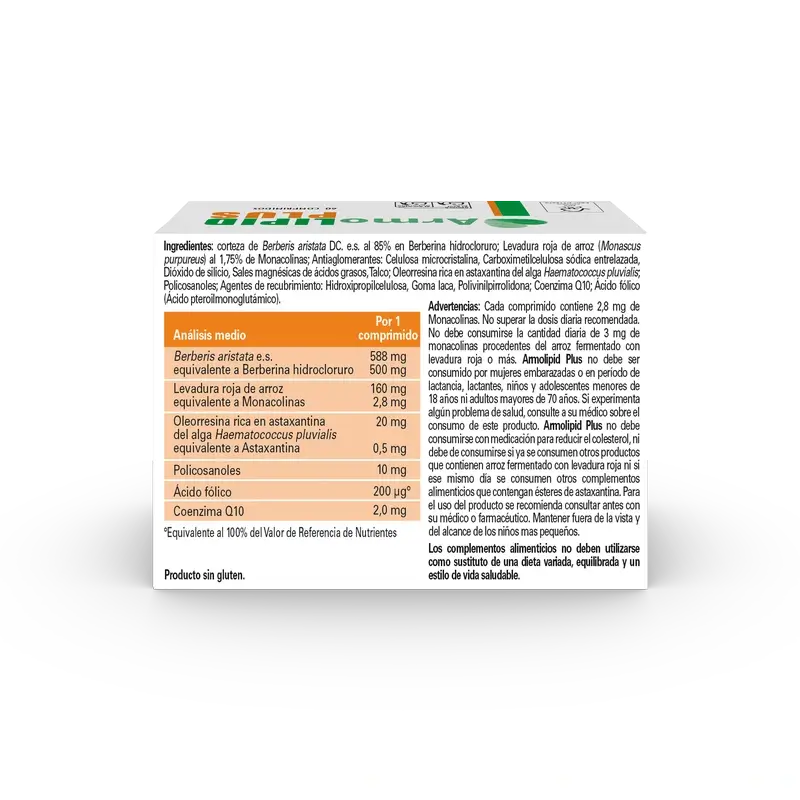 Armolipid Plus Cholestérol, 2 x 60 comprimés