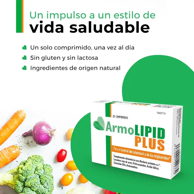 Armolipid Plus Cholestérol, 2 x 20 comprimés