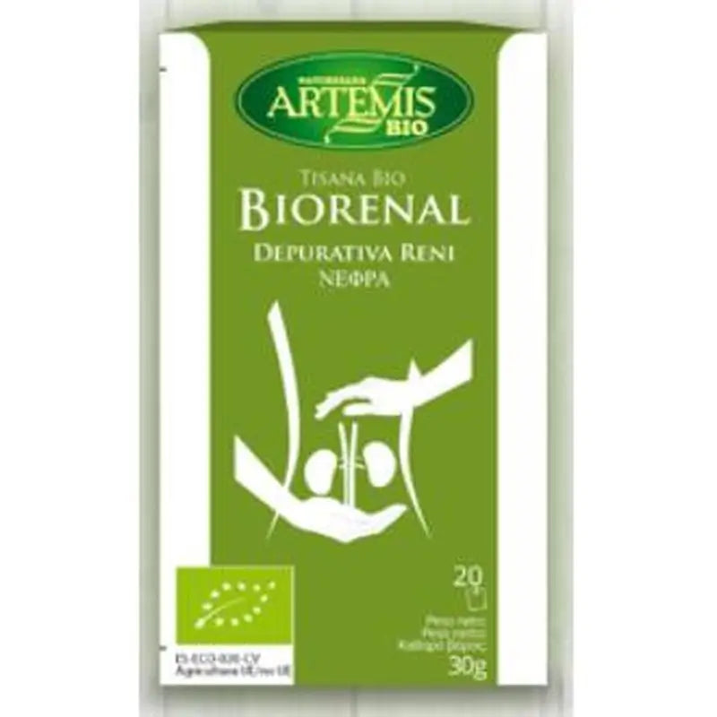 Artemis Bio Biorenal T Purifies Tisane 20Sachets .Bio