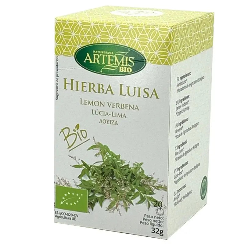 Artemisbium Lemon Verbena Eco, 20 Filters