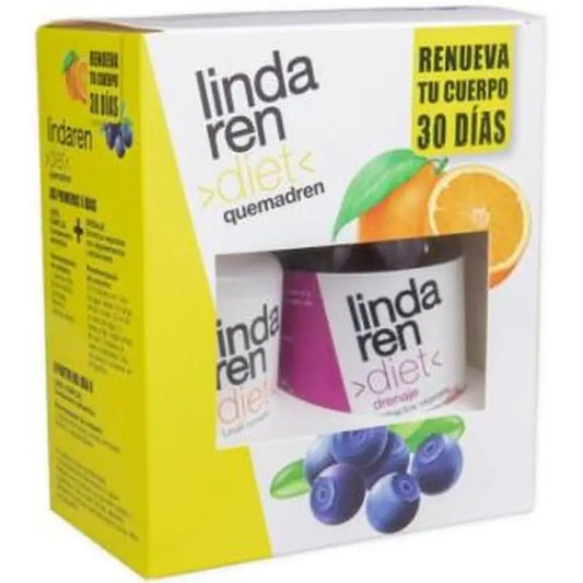 Artesania Pack Lindaren Diet Quemadren 30Days