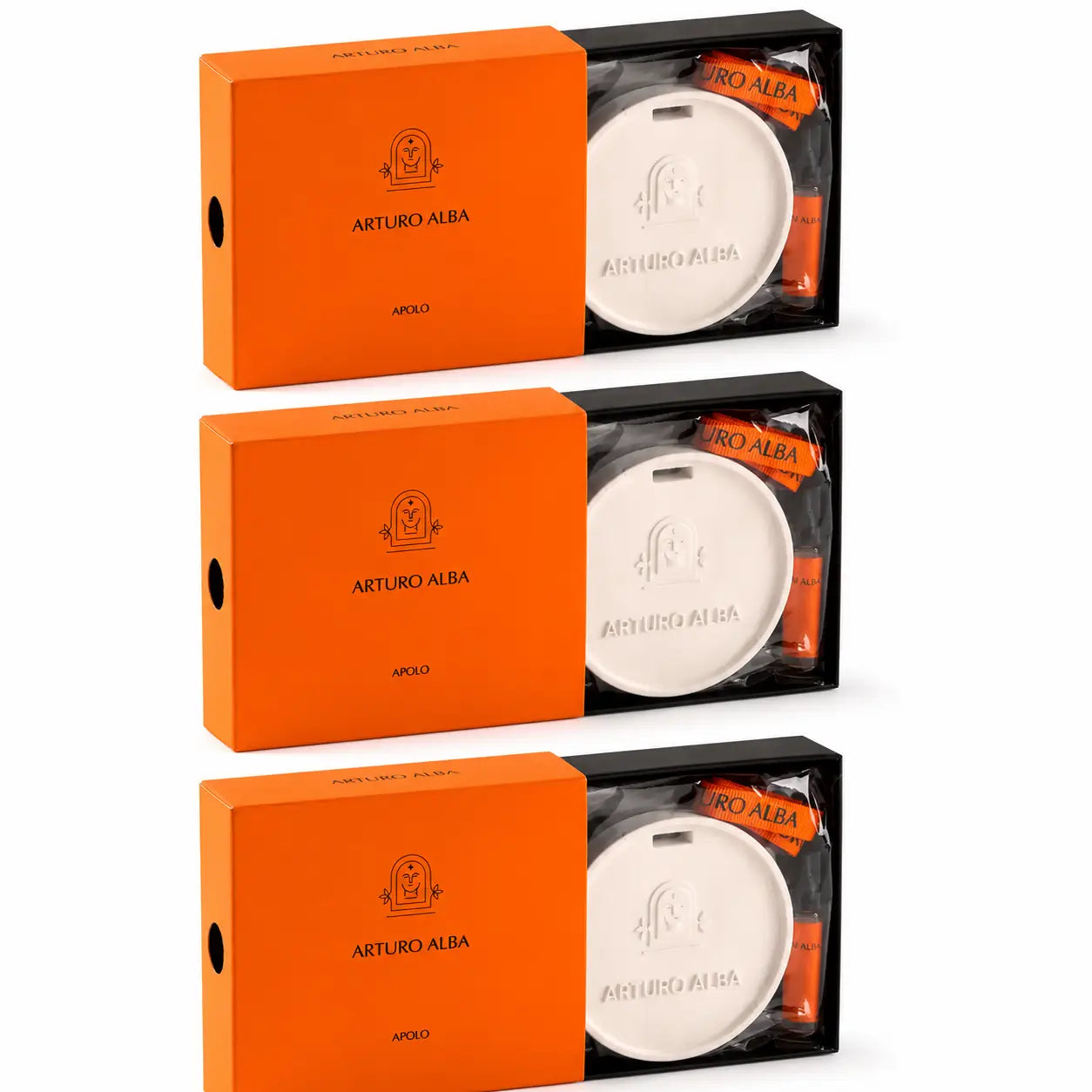 Arturo Alba En Suite - Diffuseur d'ambiance solide Apolo, 1 unité, lot de 3