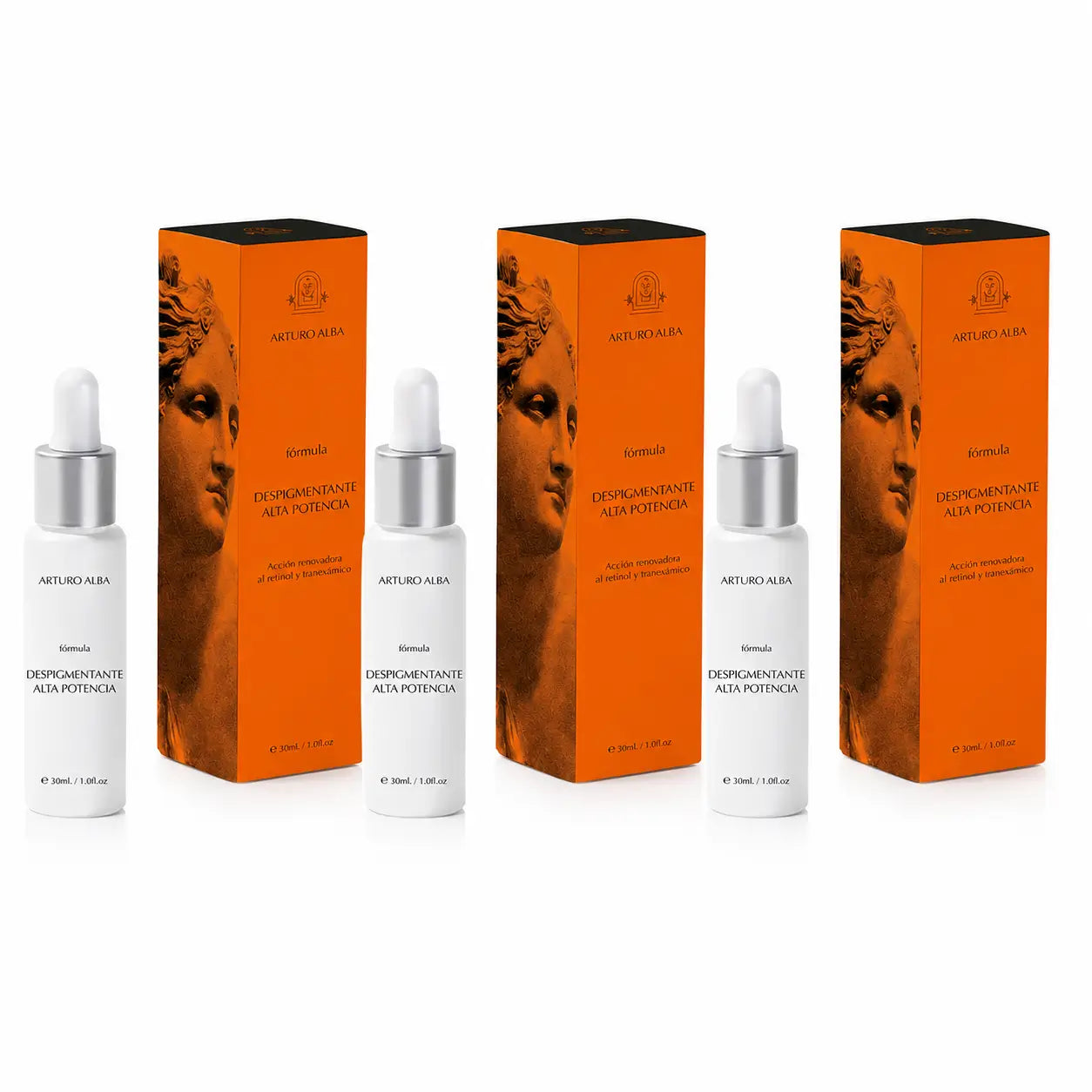 Arturo Alba Formule dépigmentante haute puissance 30 ml, lot de 3