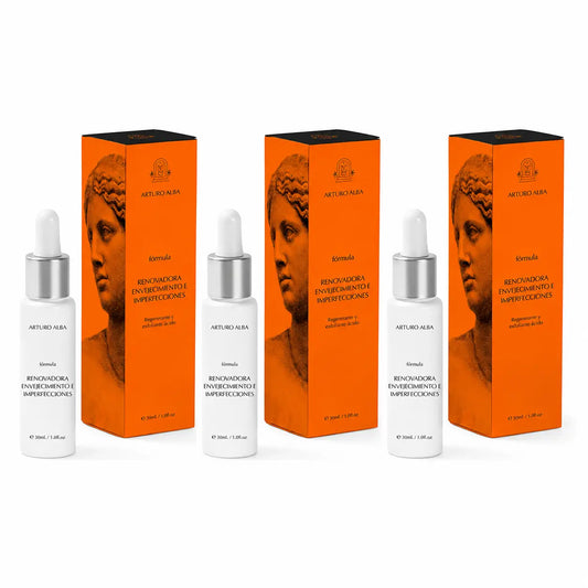Arturo Alba Formule rajeunissante contre le vieillissement et les imperfections 30 ml, lot de 3