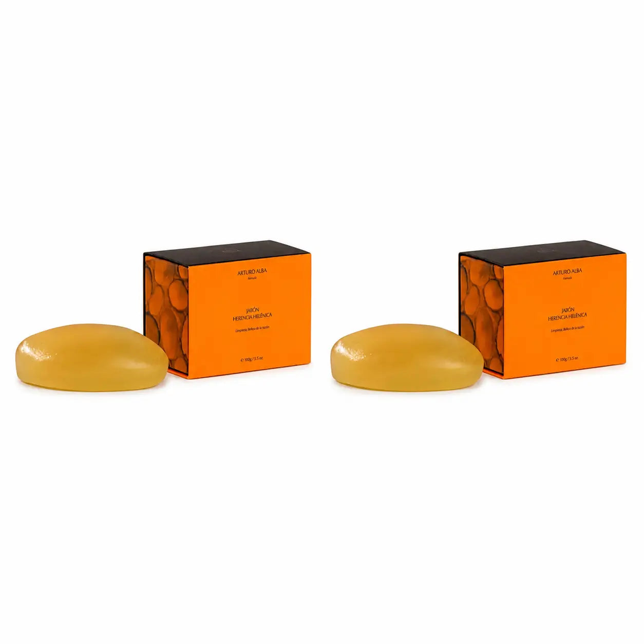 Arturo Alba Savon Héritage hellénique 100 g, lot de 2