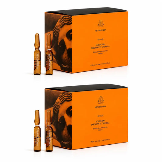 Arturo Alba Solution exfoliante chimique, 20 flacons de 150 ml, lot de 3