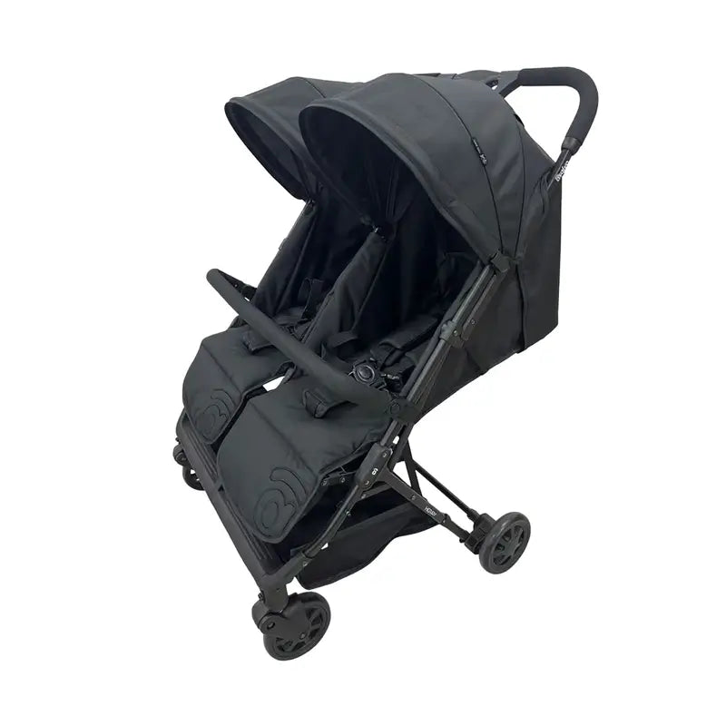 Poussette double Asalvo Henry Black