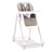 Chaise haute à roulettes Asalvo Pink Bunny