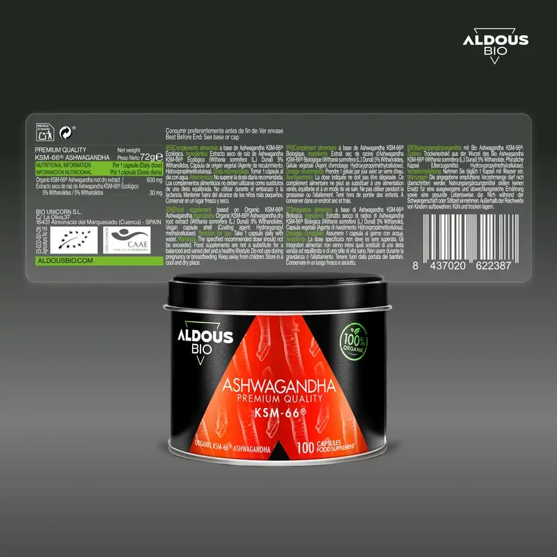 Aldous Ashwagandha Ksm-66 Bio, 600 mg