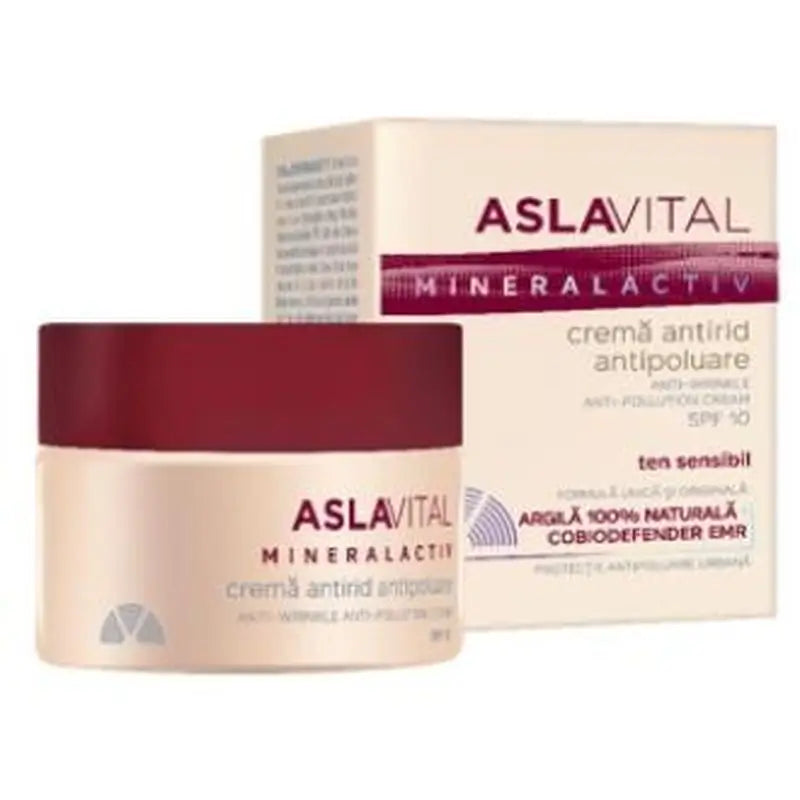 Asla Vital (Dr. Ana Aslan) Anti-Wrinkle Anti-Pollution Cream Fps10 50Ml.