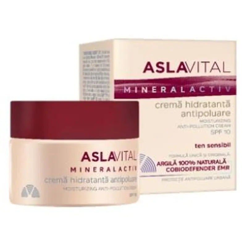 Asla Vital (Dr. Ana Aslan) Anti-Pollution Moisturising Cream Fps 10 50Ml.