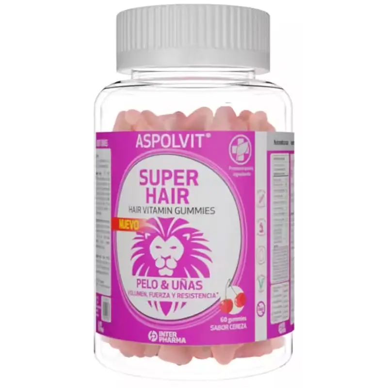 Aspolvit Gummies Super Hair 60 gummies