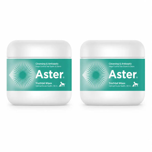Aster Vetnova Aster Trisoftal Lingettes, 50 lingettes, pack 2