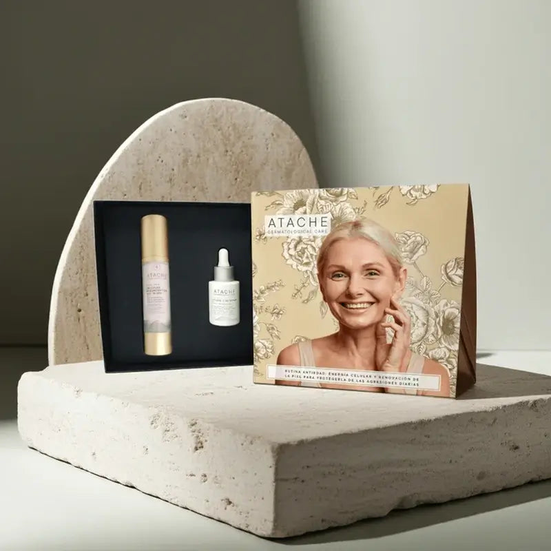 Atache Routine Anti-Age Régénération Cellulaire Jour Spf15 50 ml + Sérum Antiage V-B3 30 ml
