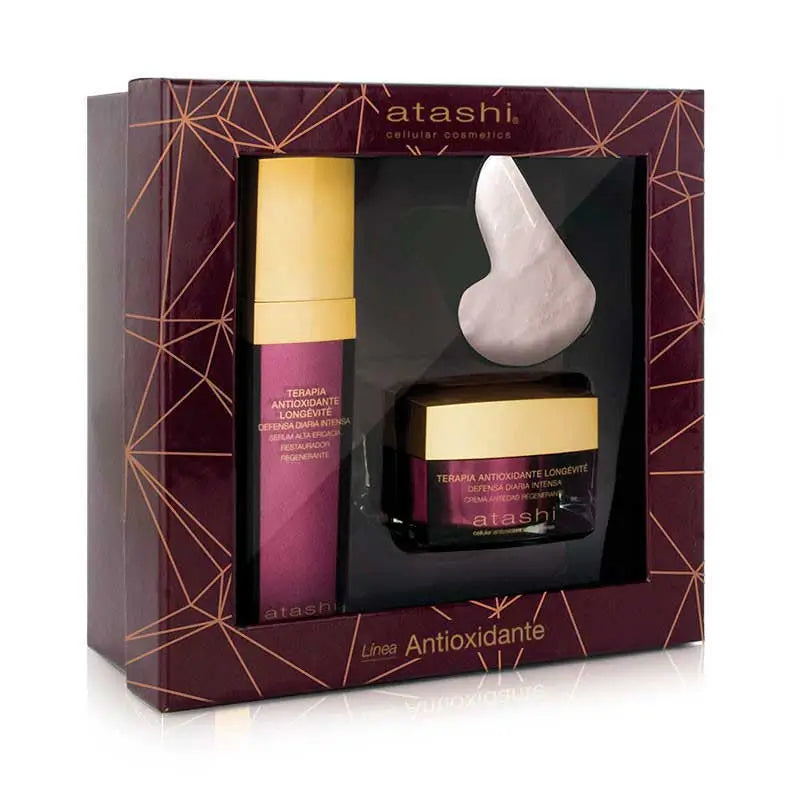 Atashi Antioxidant Special Edition Chest Serum + Regenerator + Jade