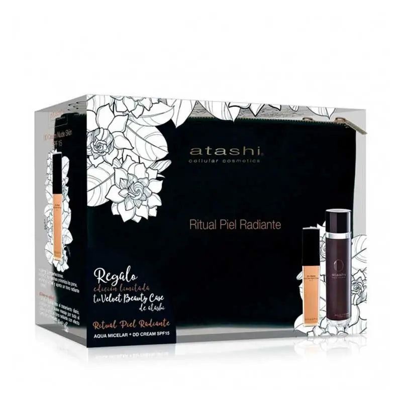 Atashi Cellular Intense Dd Cream Chest + Micellar Water + Toilet Bag