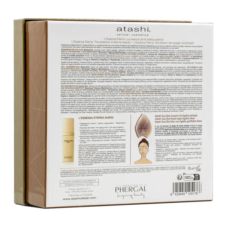 Atashi L'Essenza Eterna Sérum anti-âge Bakuchiol Ferulic 30Ml