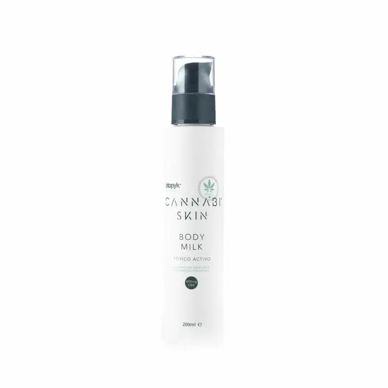 Atopyk Cannabiskin Bodymilk Lait corporel hydratant naturel CBD, 200 ml