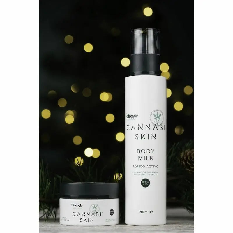 Atopyk Cannabiskin Bodymilk Lait corporel hydratant naturel CBD, 200 ml