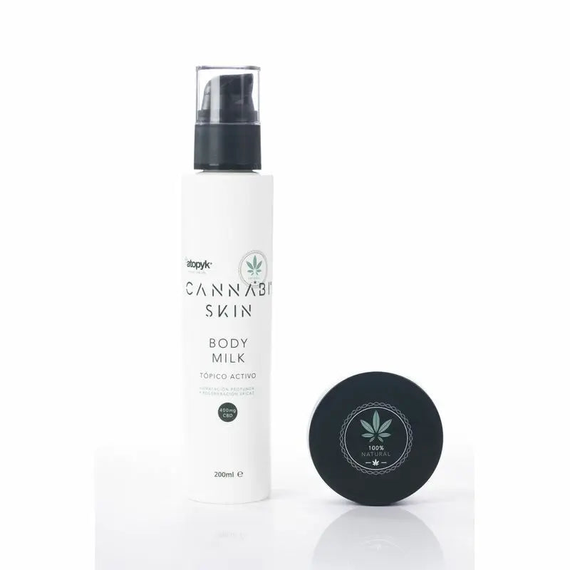 Atopyk Cannabiskin CBD Pack: Rescue Cream + Atopic Skin Care Pack , 250 ml