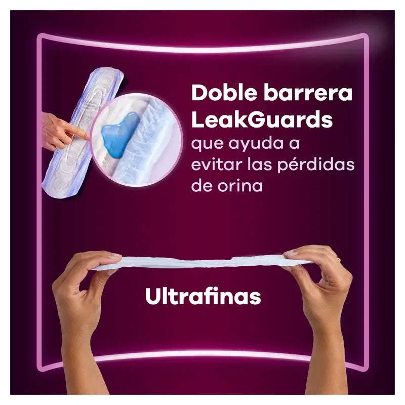 Ausonia Discreet Day & Night Ultra Urine Loss Pads, 12 unités