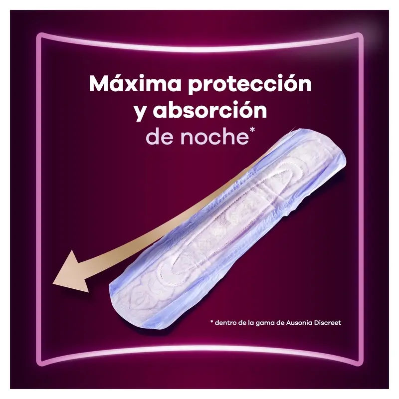 Ausonia Discreet Day & Night Ultra Urine Loss Pads, 12 unités